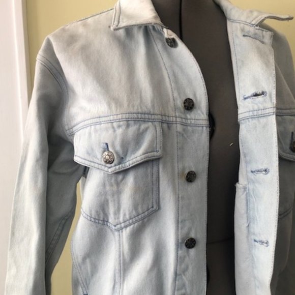 Unisex Vintage Def Leppard Jean Jacket - Picture 8 of 13